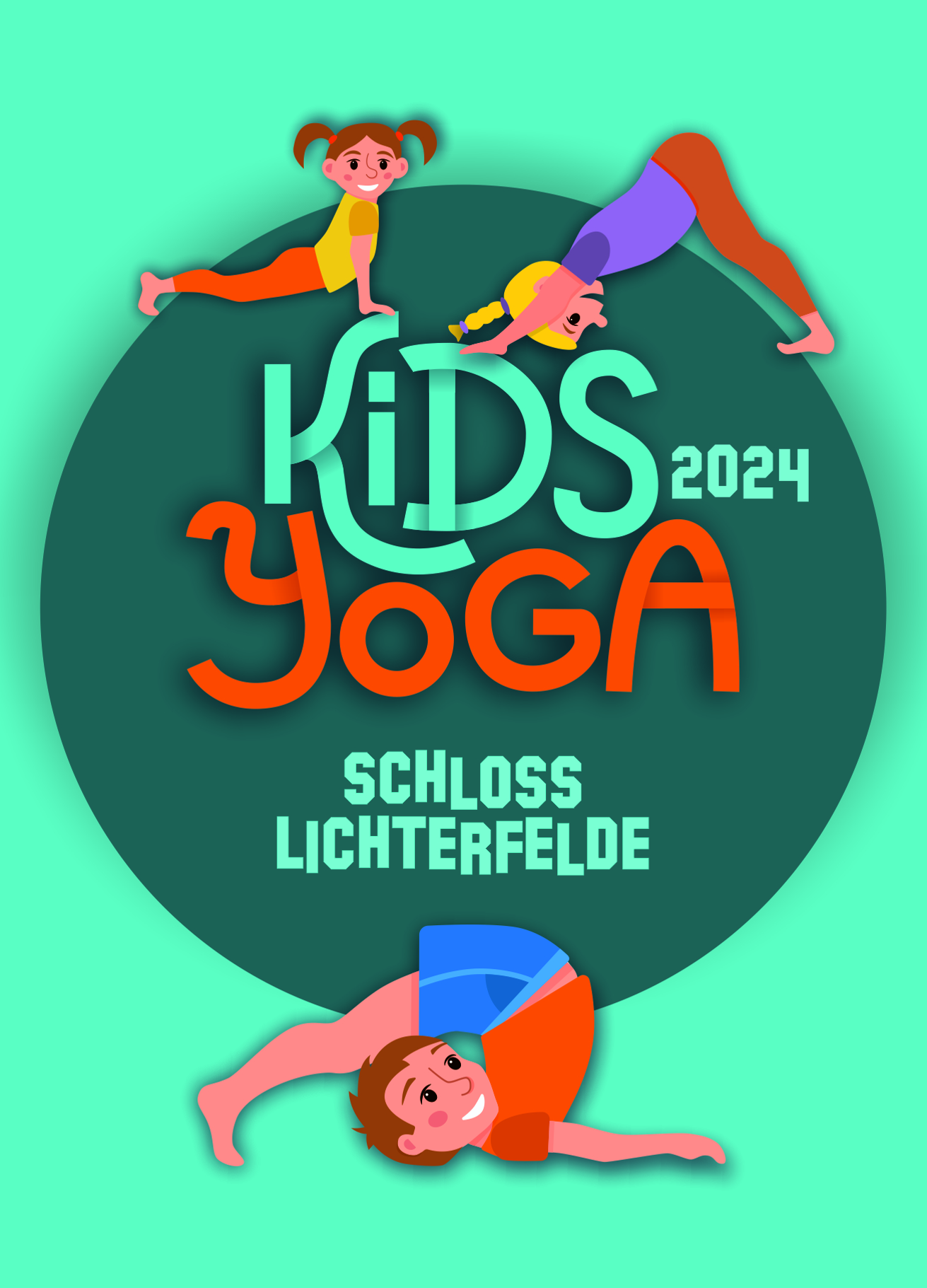 Kids Yoga 2024 front